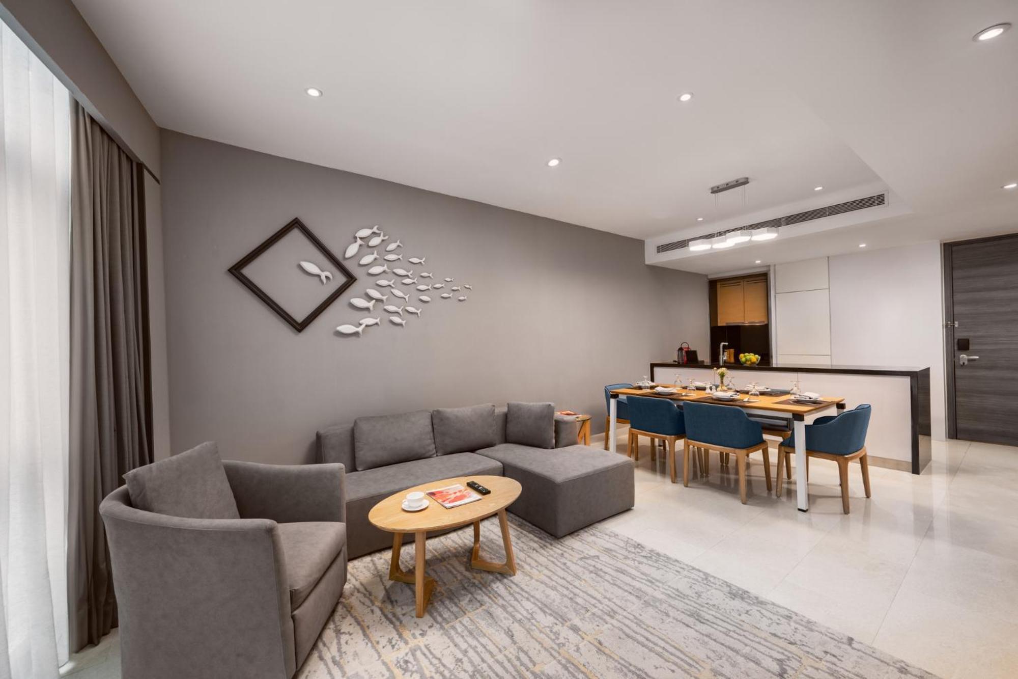 Fraser Place Puteri Harbour Nusajaya  Eksteriør billede A living room in a condominium